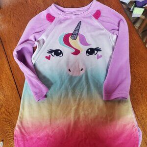 Wonder Nation Unicorn night gown